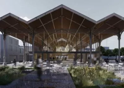 Les halles de Bergerac