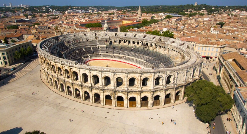 Arènes de Nîmes (30) travées 58 à 11